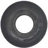 Side view of the 10 x 3 in. (3.00-4) Kenda Ribbed Wheelchair / Scooter Tire in Black for mobility chairs